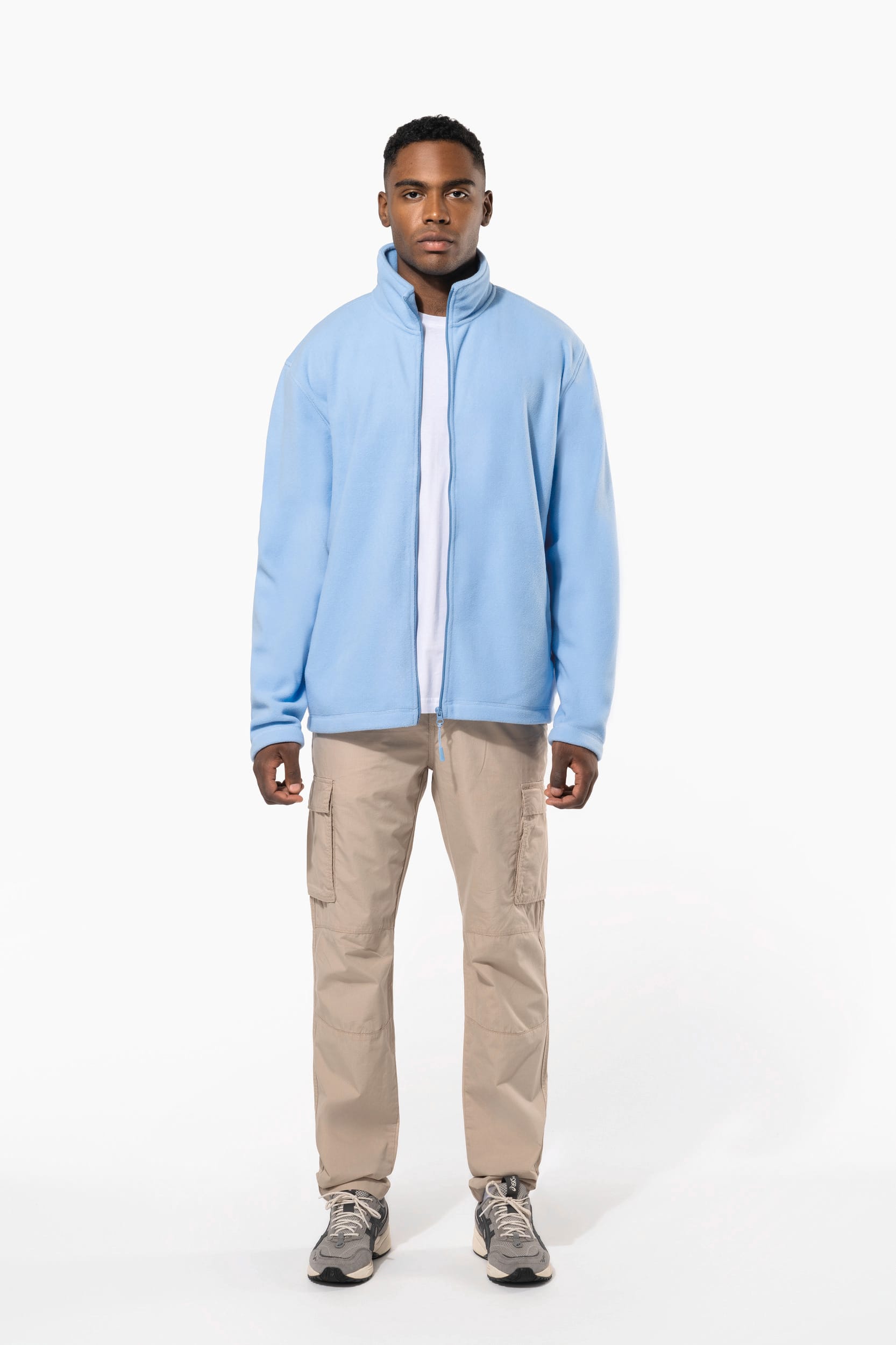 Veste micropolaire zippée homme — Photo produit