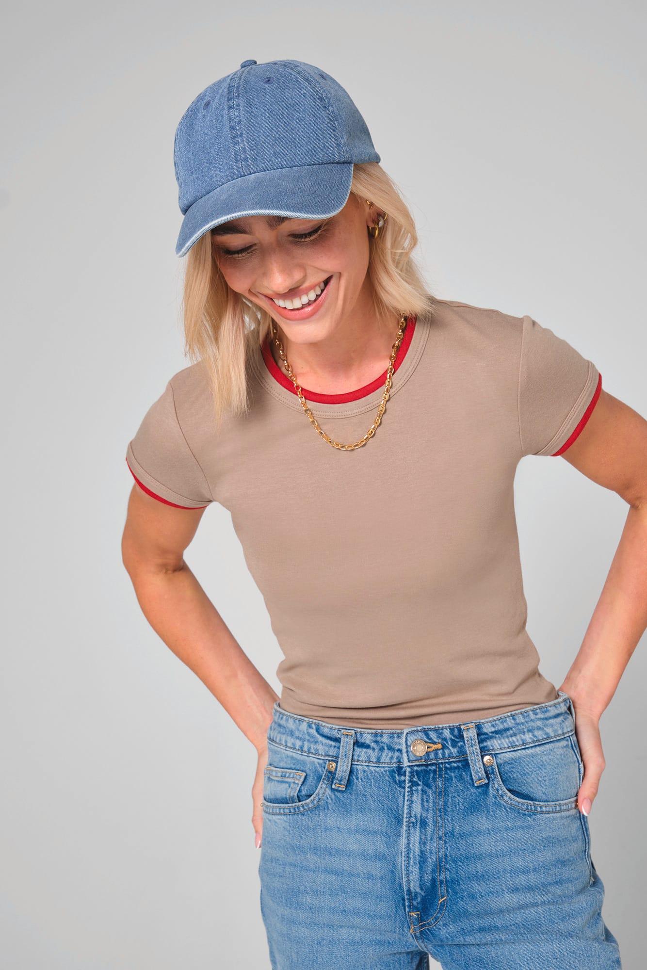 Casquette denim — Photo produit