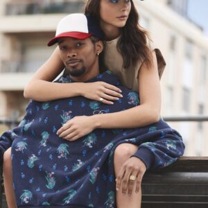 Casquette trucker 5 panneaux multicolor — Photo produit