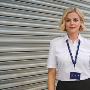 Chemise Pilote femme manches courtes — Photo produit