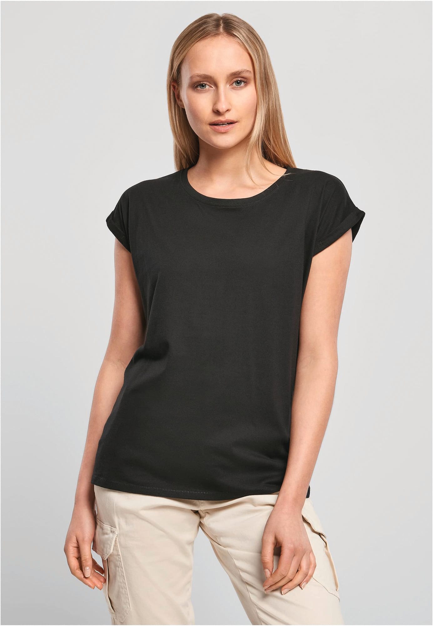 T-shirt manches à revers femme — Photo produit