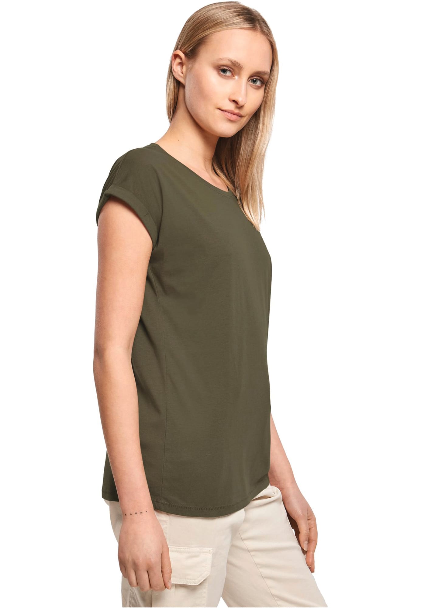 T-shirt manches à revers femme — Photo produit