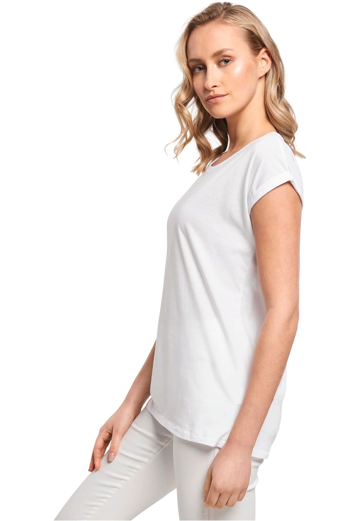 T-shirt manches à revers femme — Photo produit