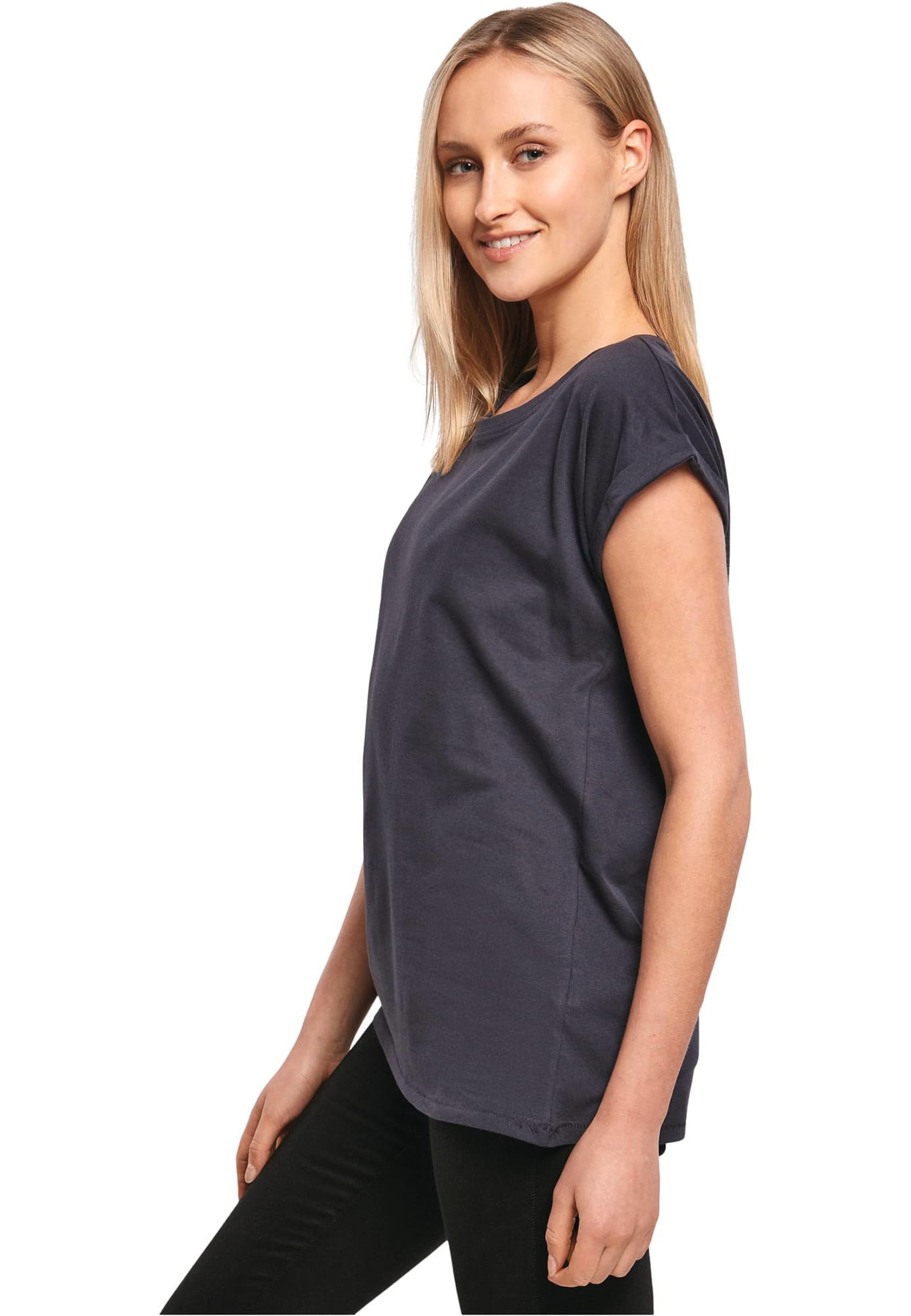 T-shirt manches à revers femme — Photo produit