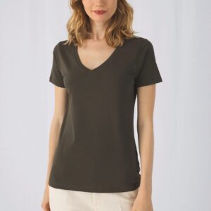 T-shirt Organic Inspire col V Femme — Photo produit