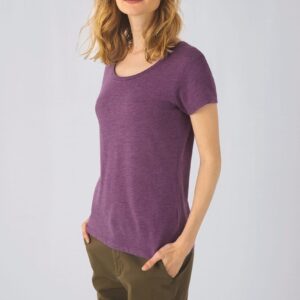 T-shirt Triblend col rond Femme — Photo produit