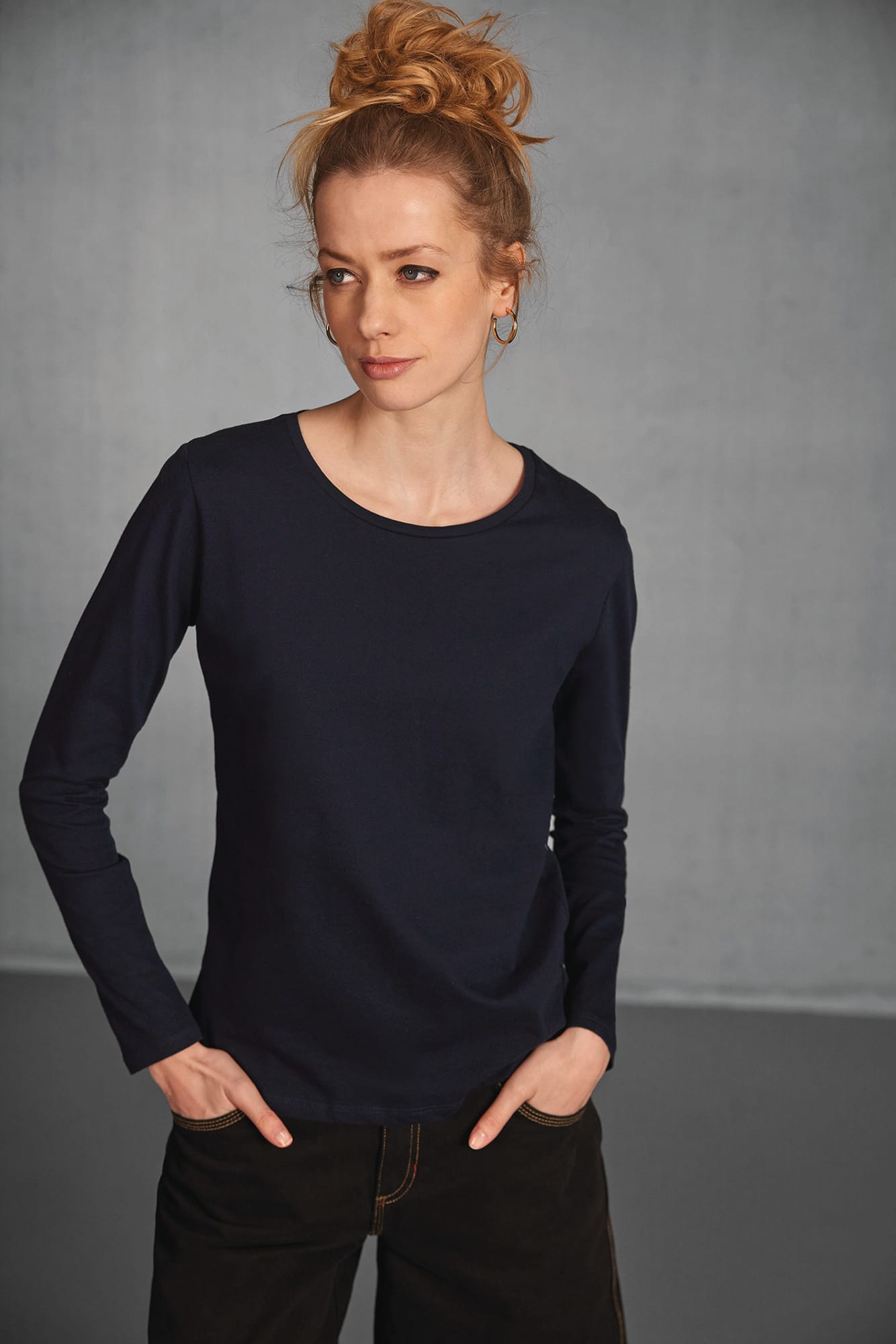 T-shirt manches longues femme #E190 — Photo produit