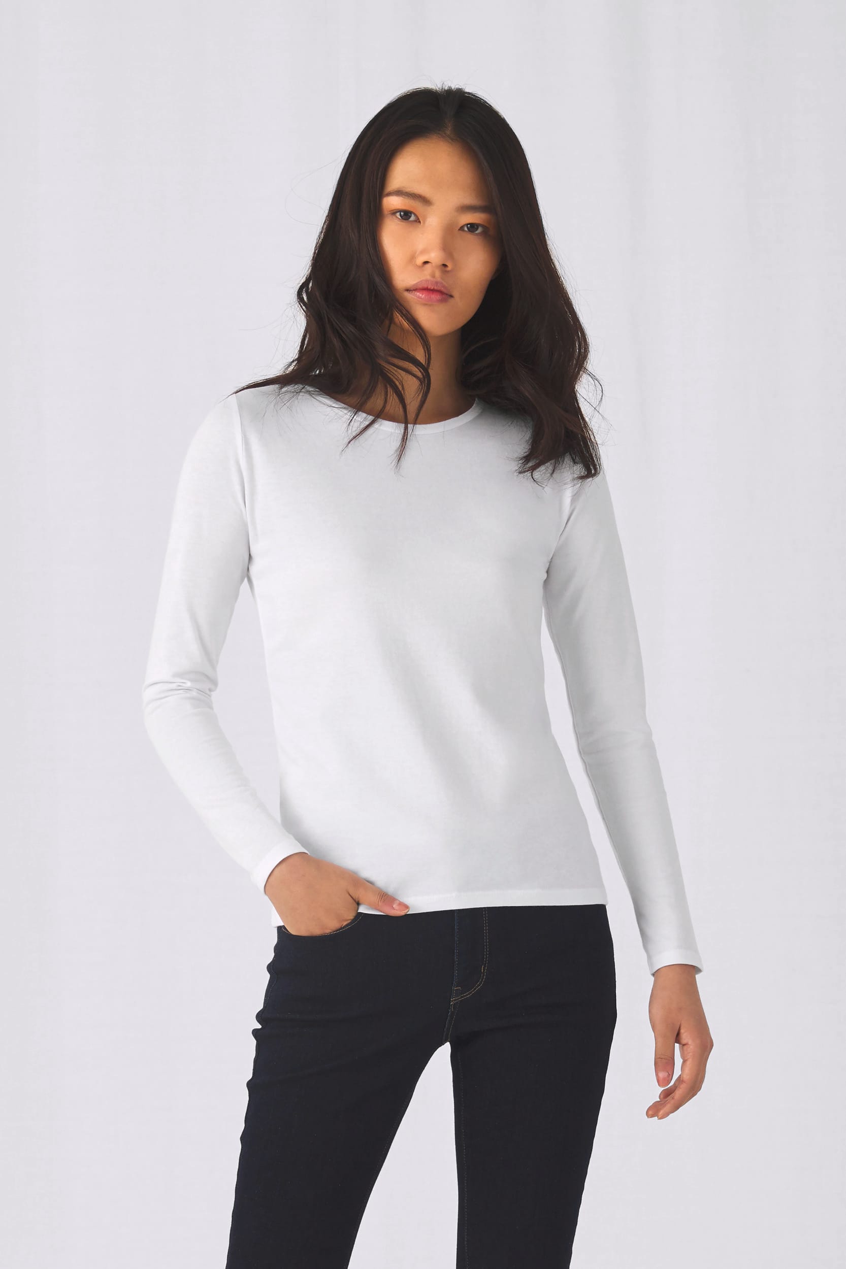T-shirt manches longues femme #E190 — Photo produit