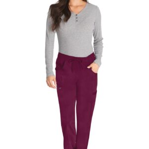 Pantalon à taille mi-haute avec cordon de serrage pour femme — Photo produit