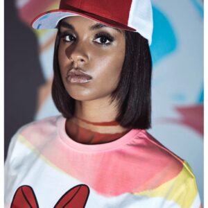 Casquette mesh bicolore — Photo produit