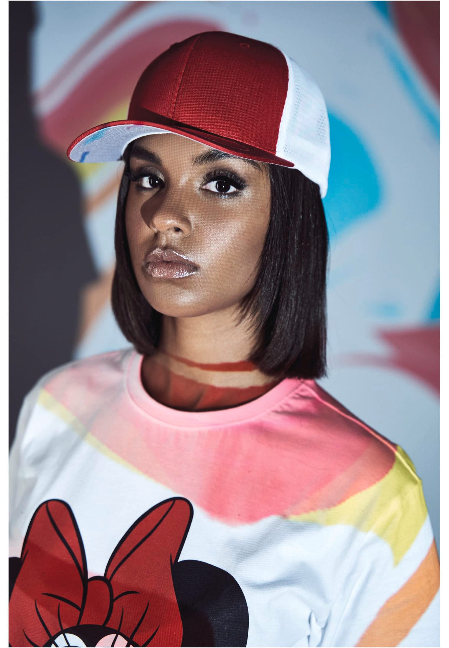 Casquette mesh bicolore — Photo produit