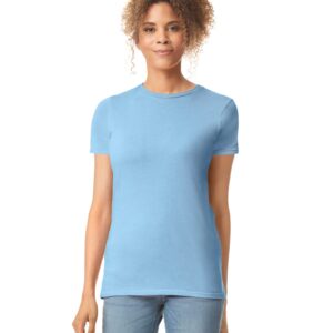 T-shirt femme col rond Softstyle — Photo produit