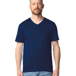 T-shirt homme col v Softstyle — Photo produit