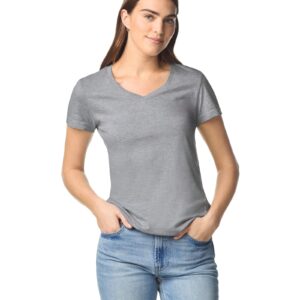 T-shirt femme col v Softstyle — Photo produit