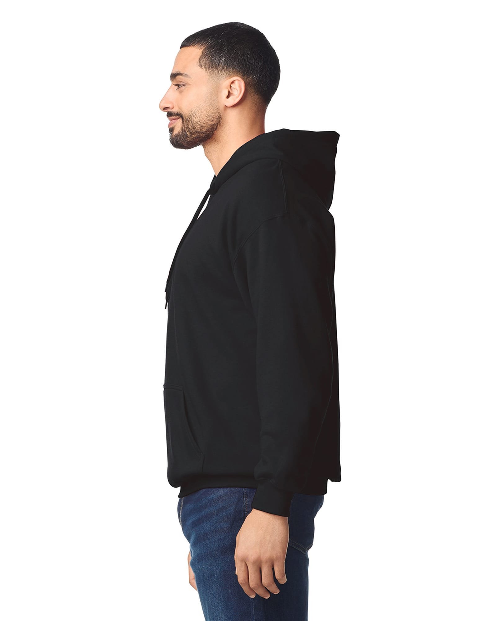 Sweat-shirt à capuche Midweight Softstyle — Photo produit