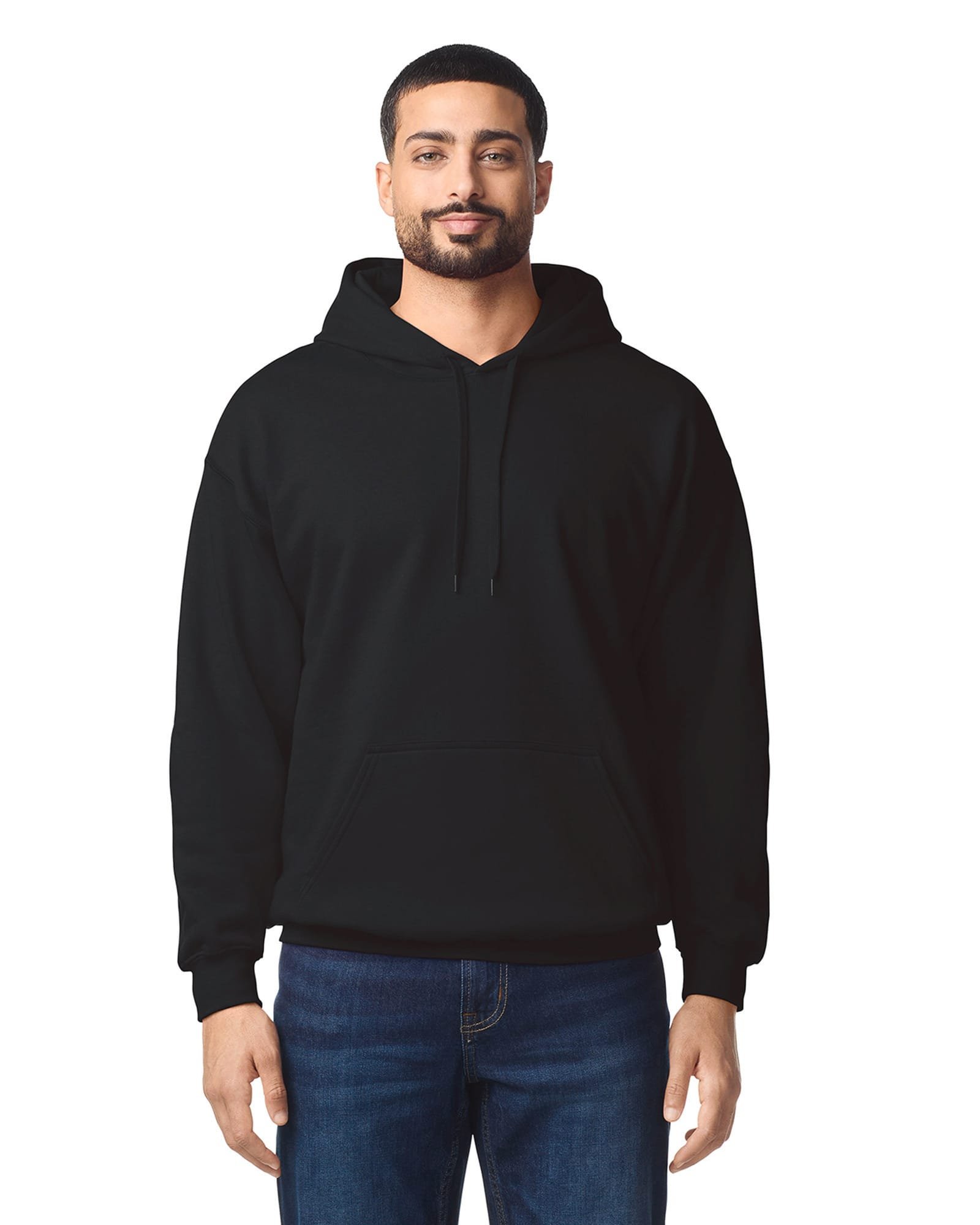 Sweat-shirt à capuche Midweight Softstyle — Photo produit