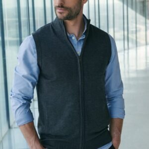 Pull zippé sans manches pour homme — Photo produit