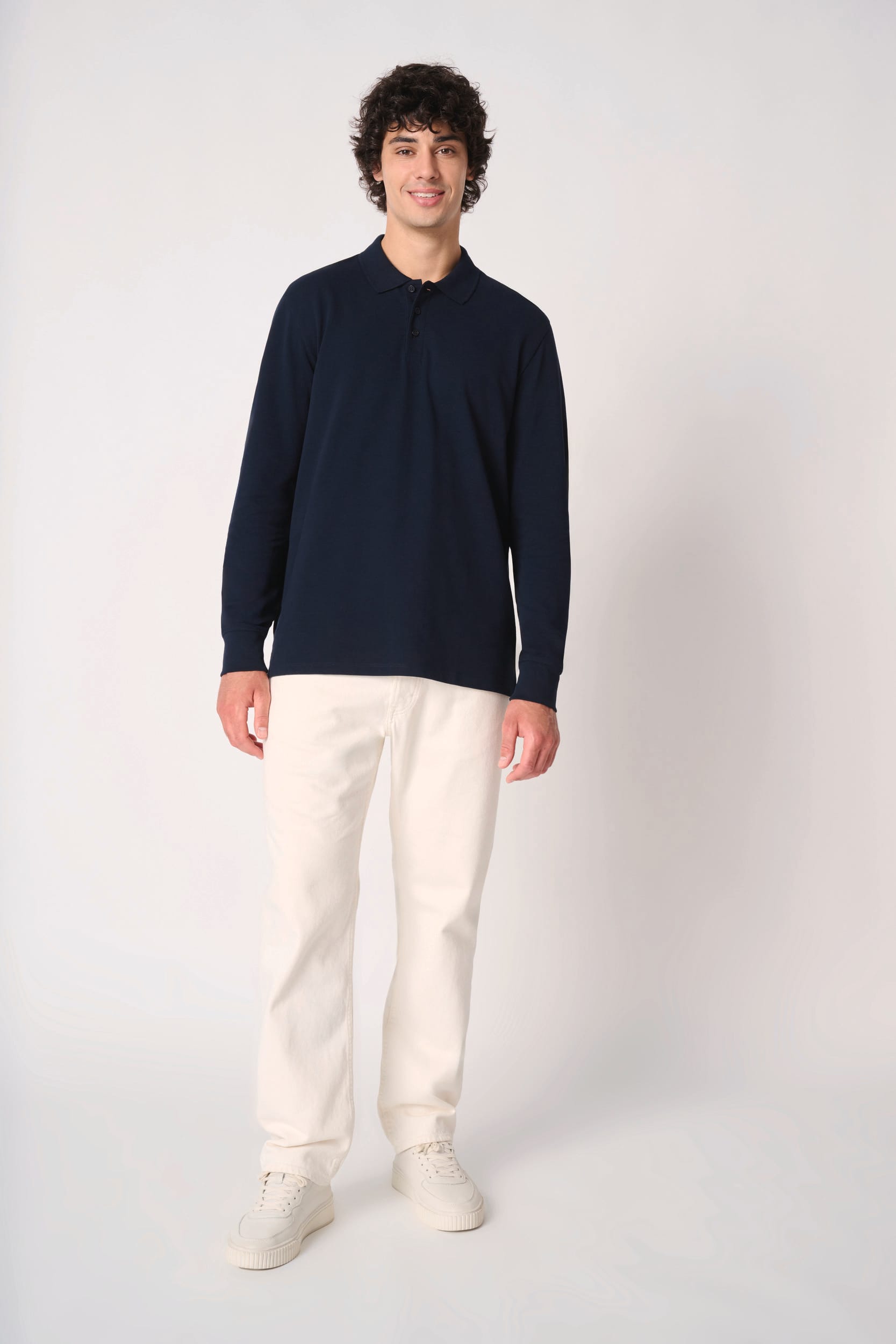 Polo piqué LSL homme — Photo produit