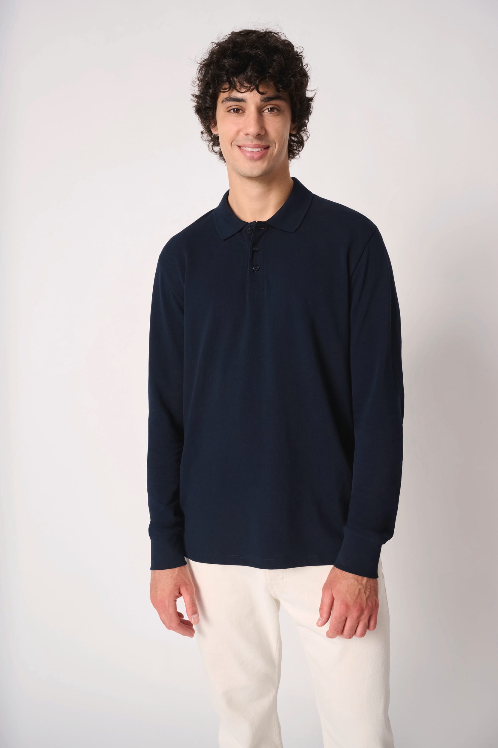 Polo piqué LSL homme — Photo produit