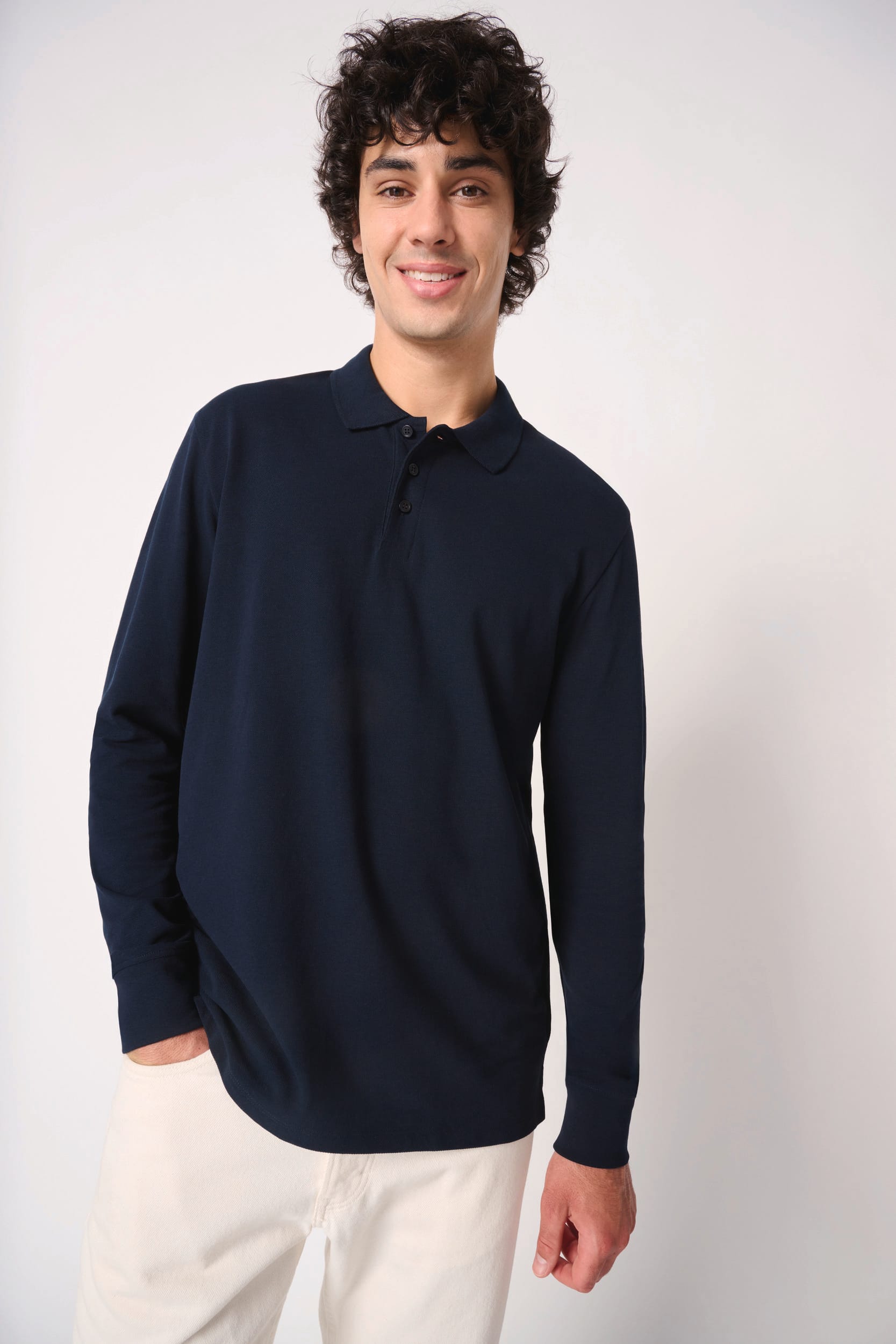 Polo piqué LSL homme — Photo produit