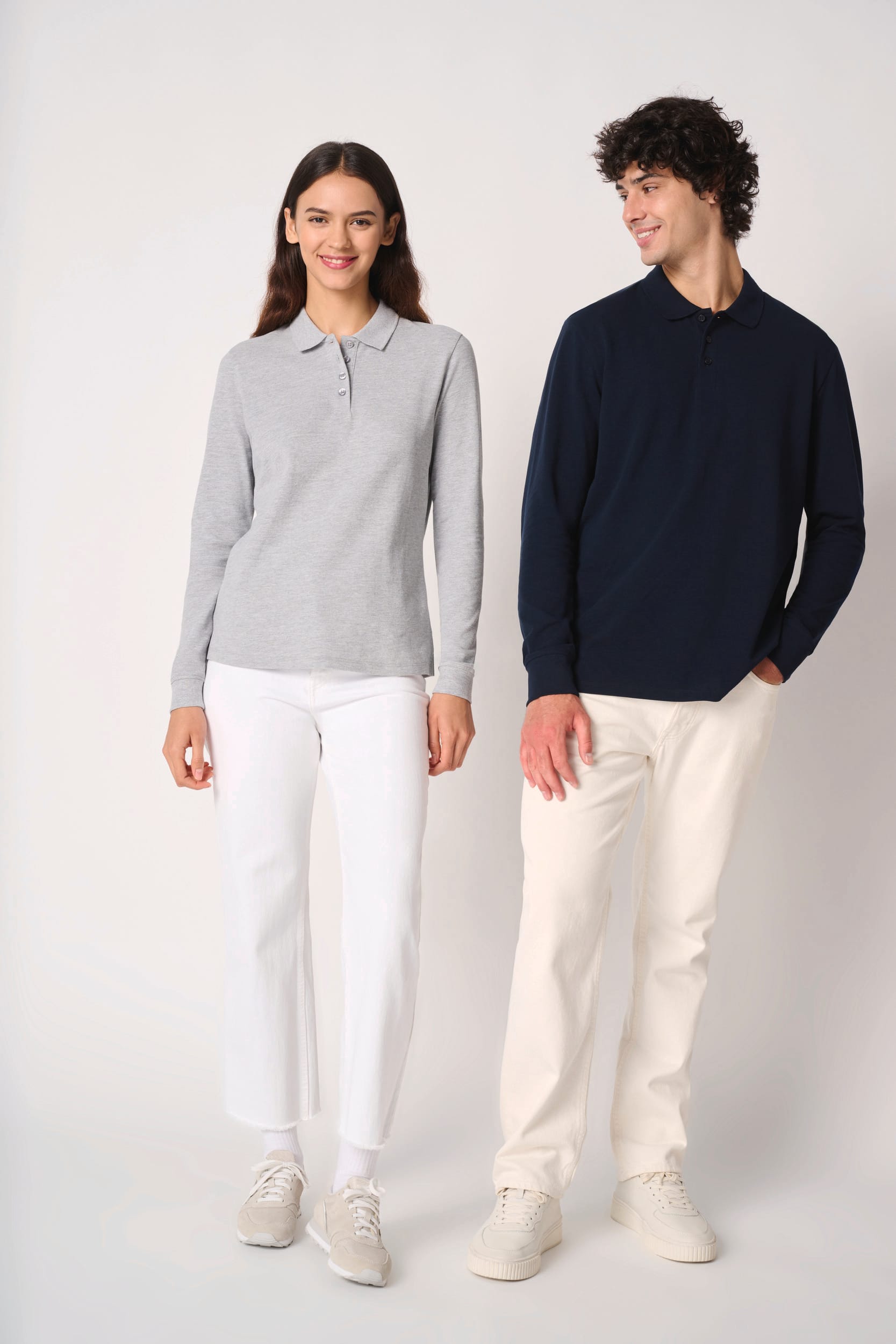 Polo piqué LSL homme — Photo produit