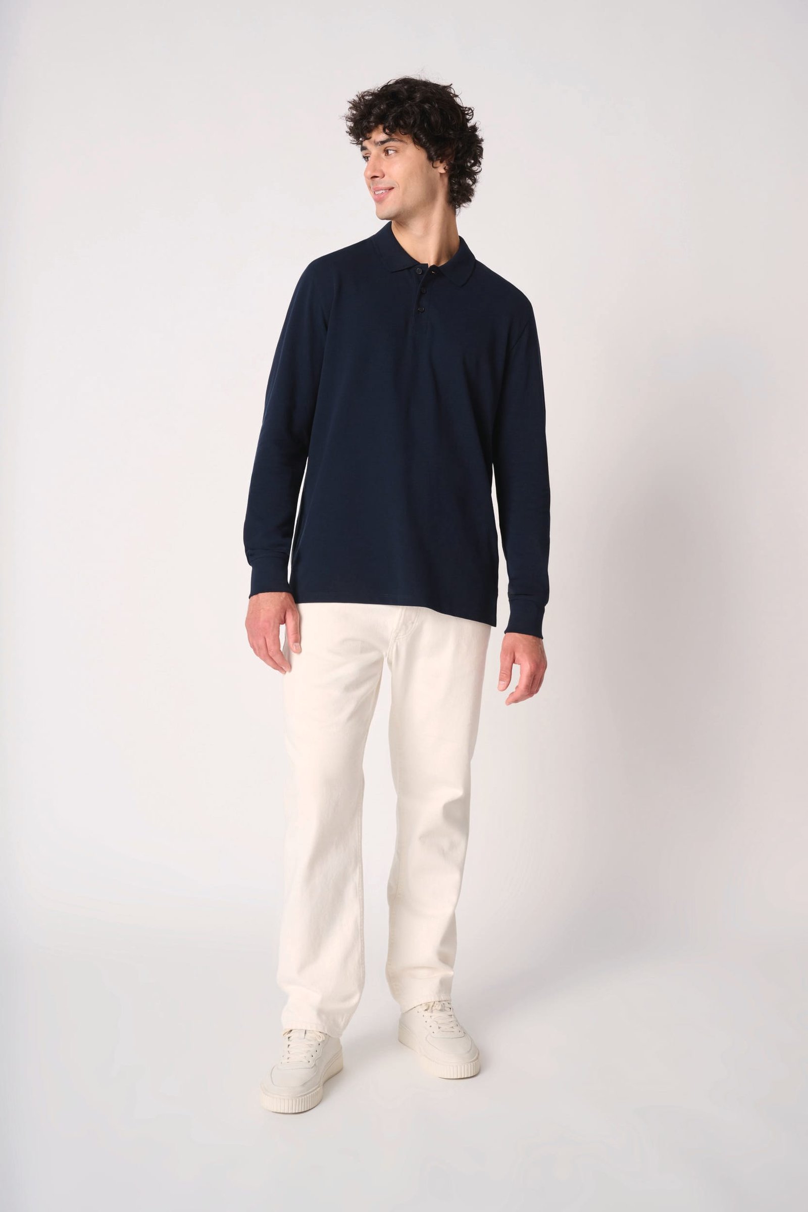 Polo piqué LSL homme — Photo produit
