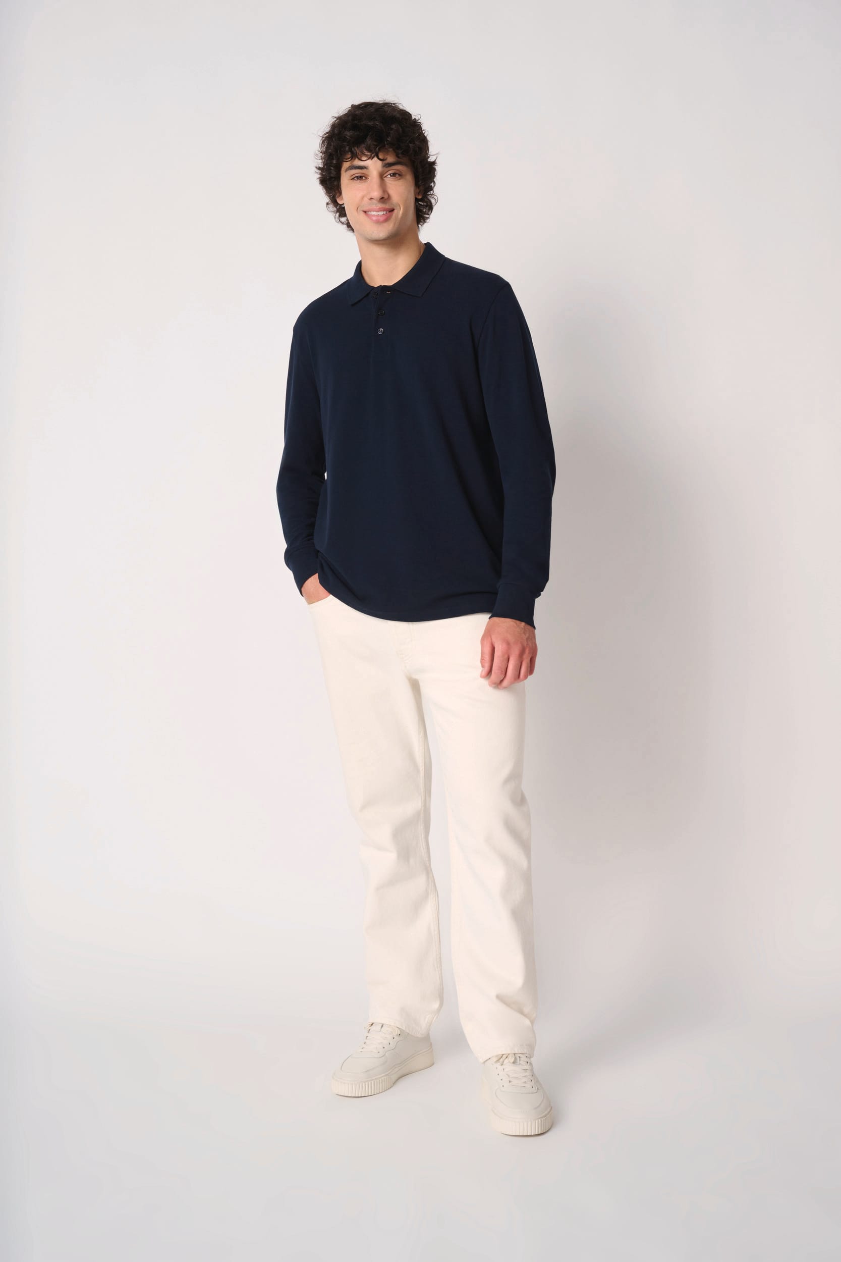 Polo piqué LSL homme — Photo produit