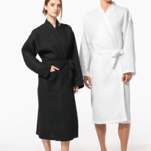 Peignoir kimono nid d'abeille — Photo produit