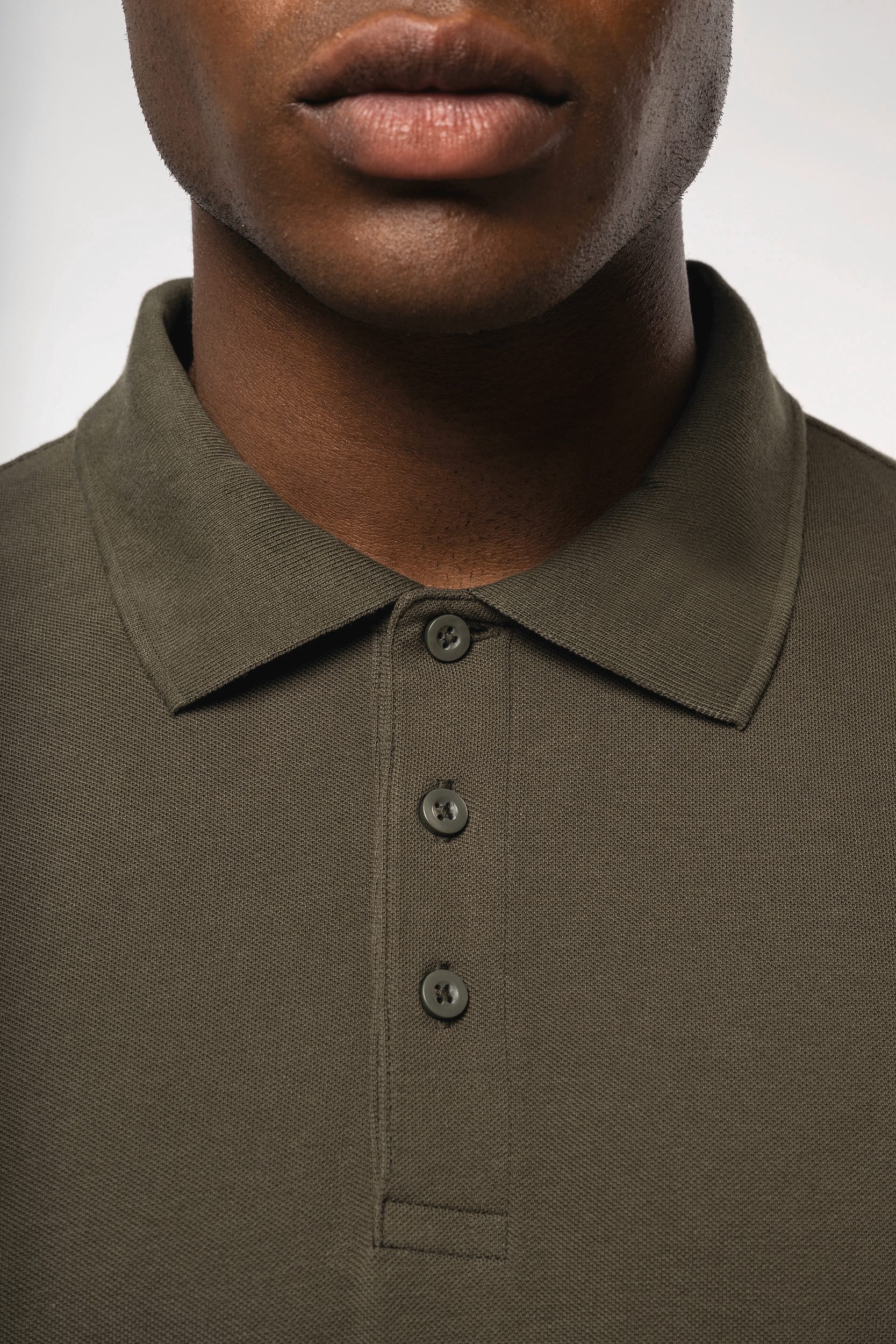 Polo manches longues homme — Photo produit