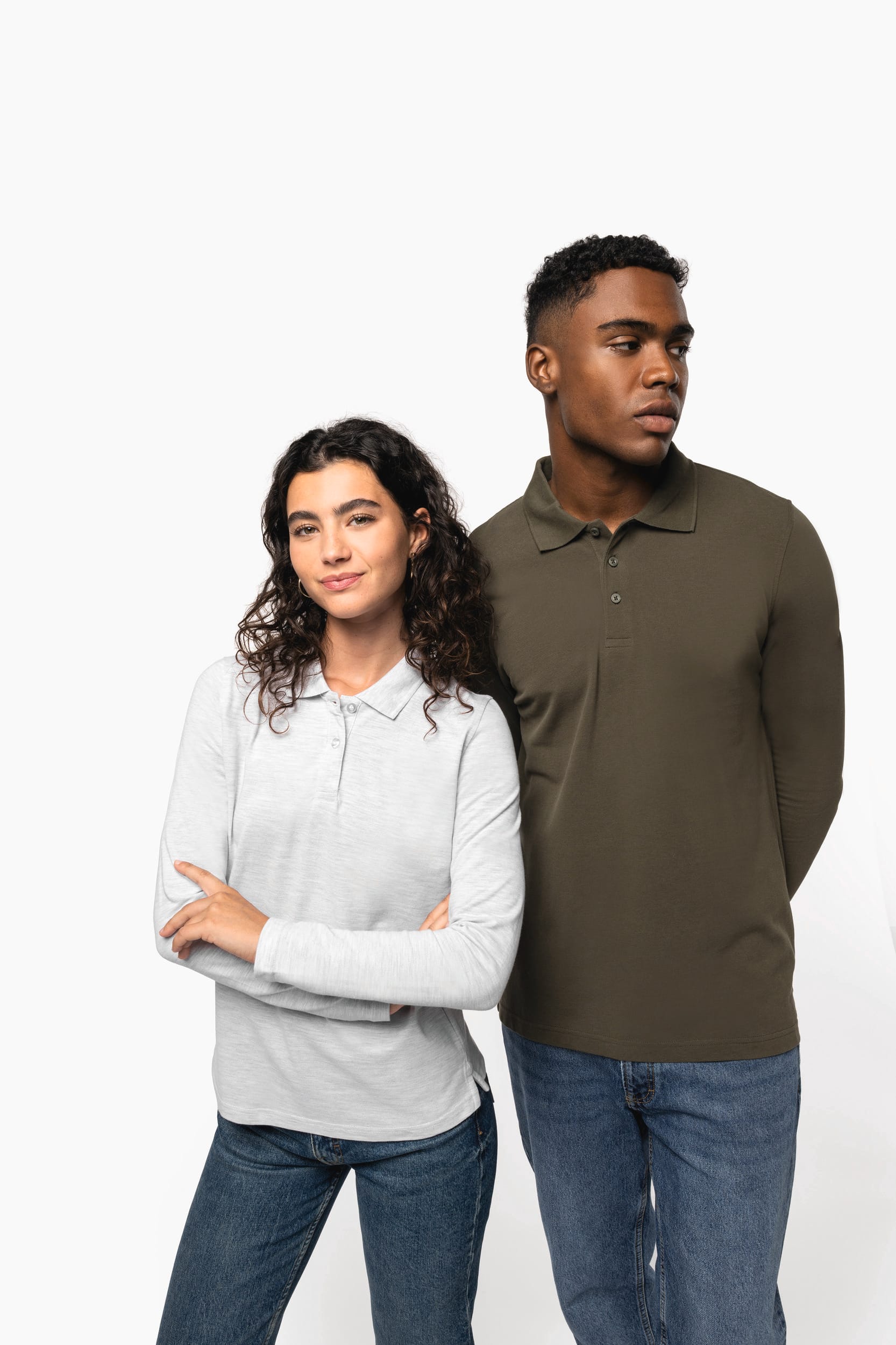 Polo manches longues homme — Photo produit