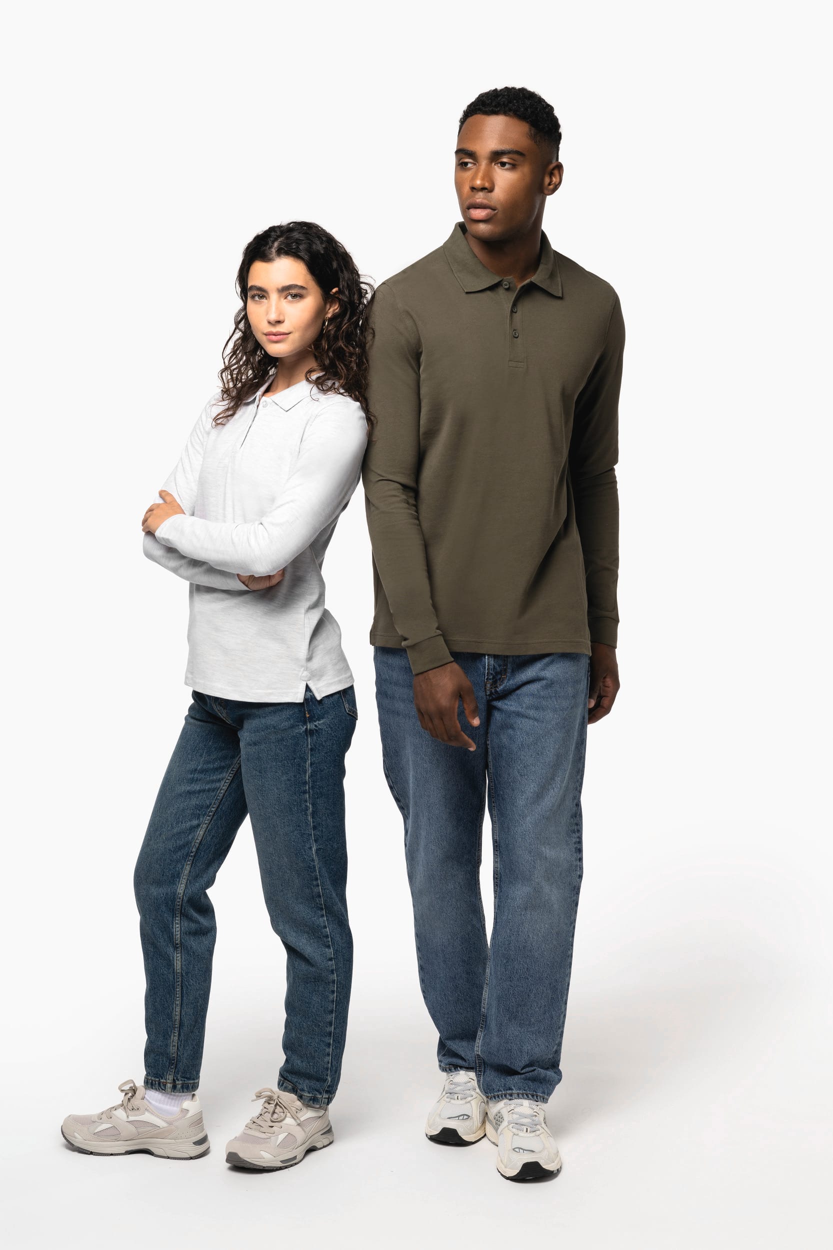 Polo manches longues homme — Photo produit