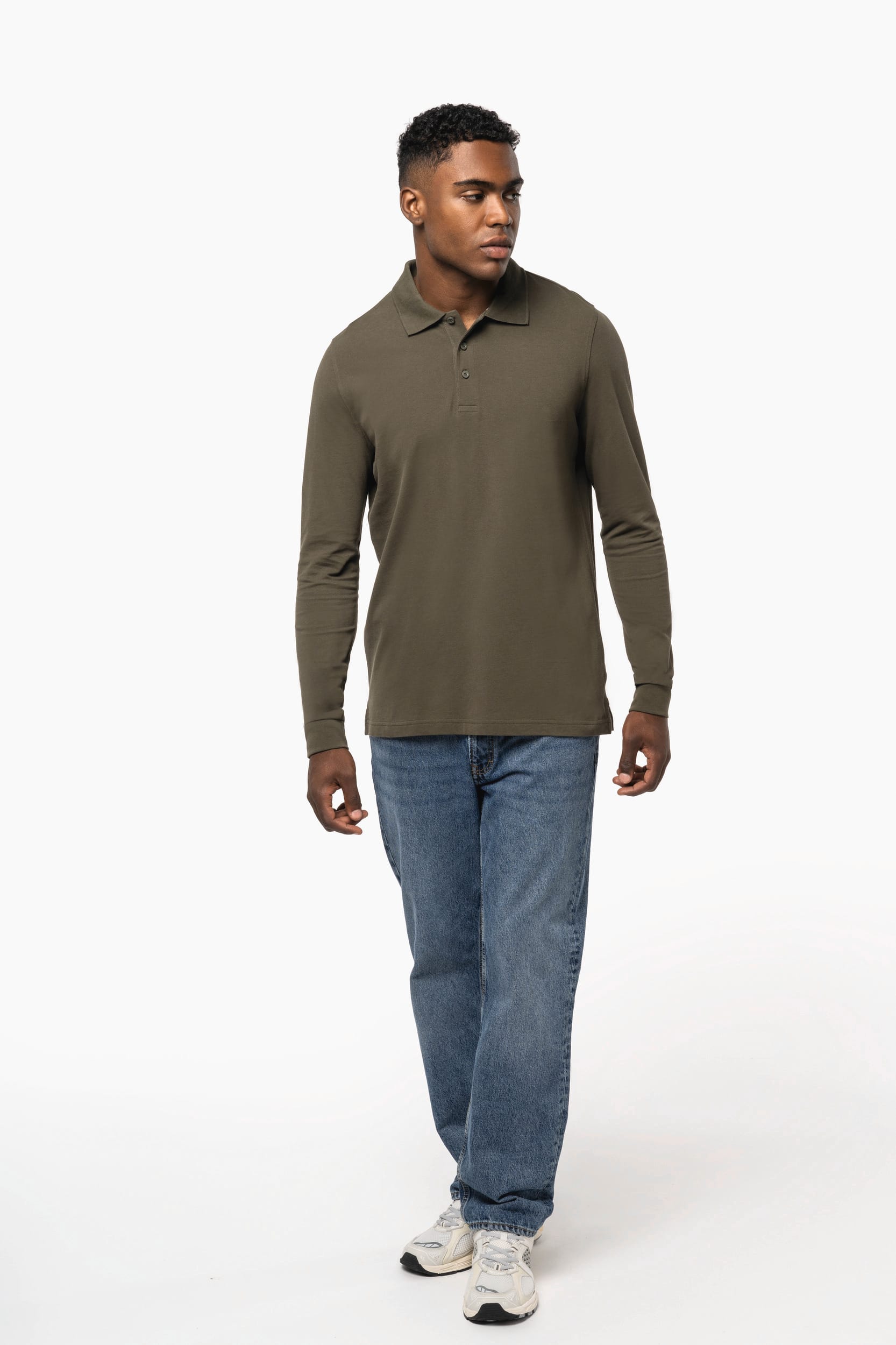 Polo manches longues homme — Photo produit