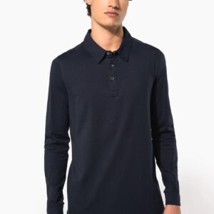 Polo jersey manches longues homme — Photo produit