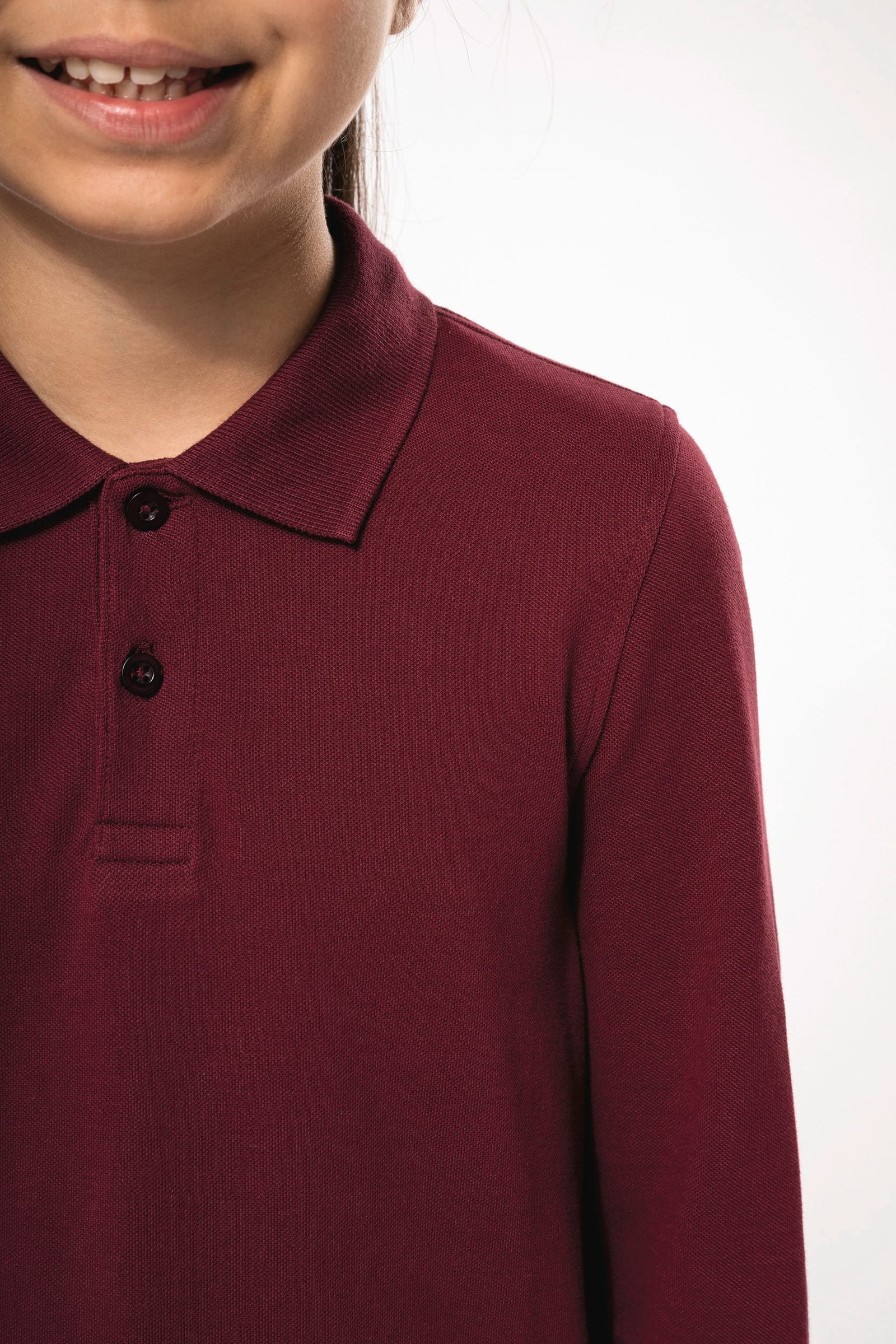 Polo manches longues enfant — Photo produit