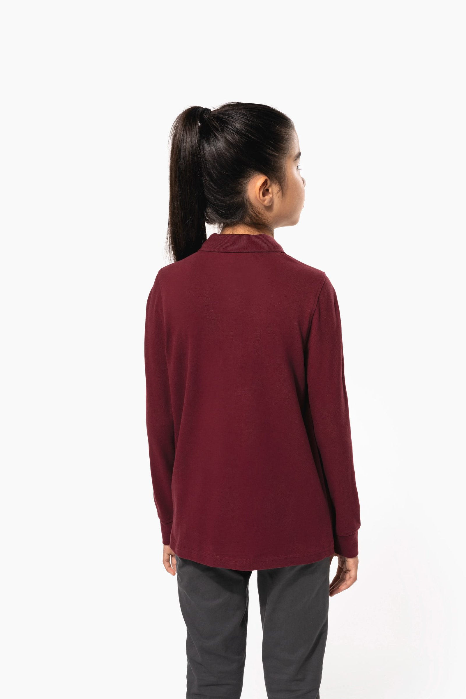 Polo manches longues enfant — Photo produit
