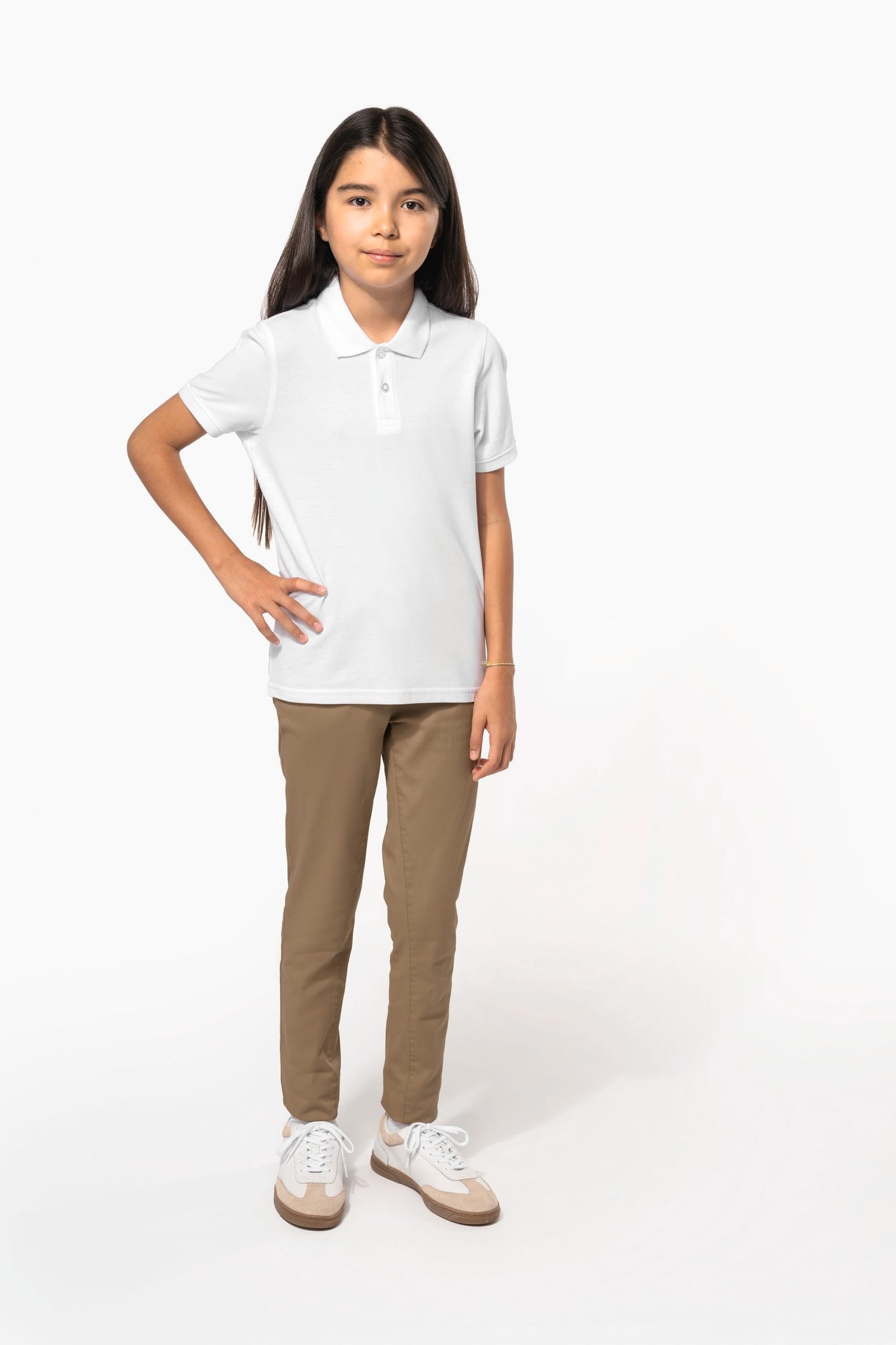 Polo manches courtes enfant — Photo produit