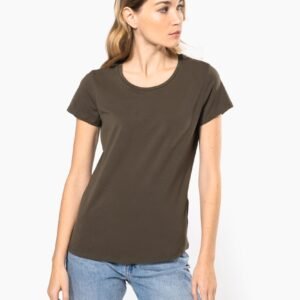 T-shirt col rond manches courtes femme — Photo produit