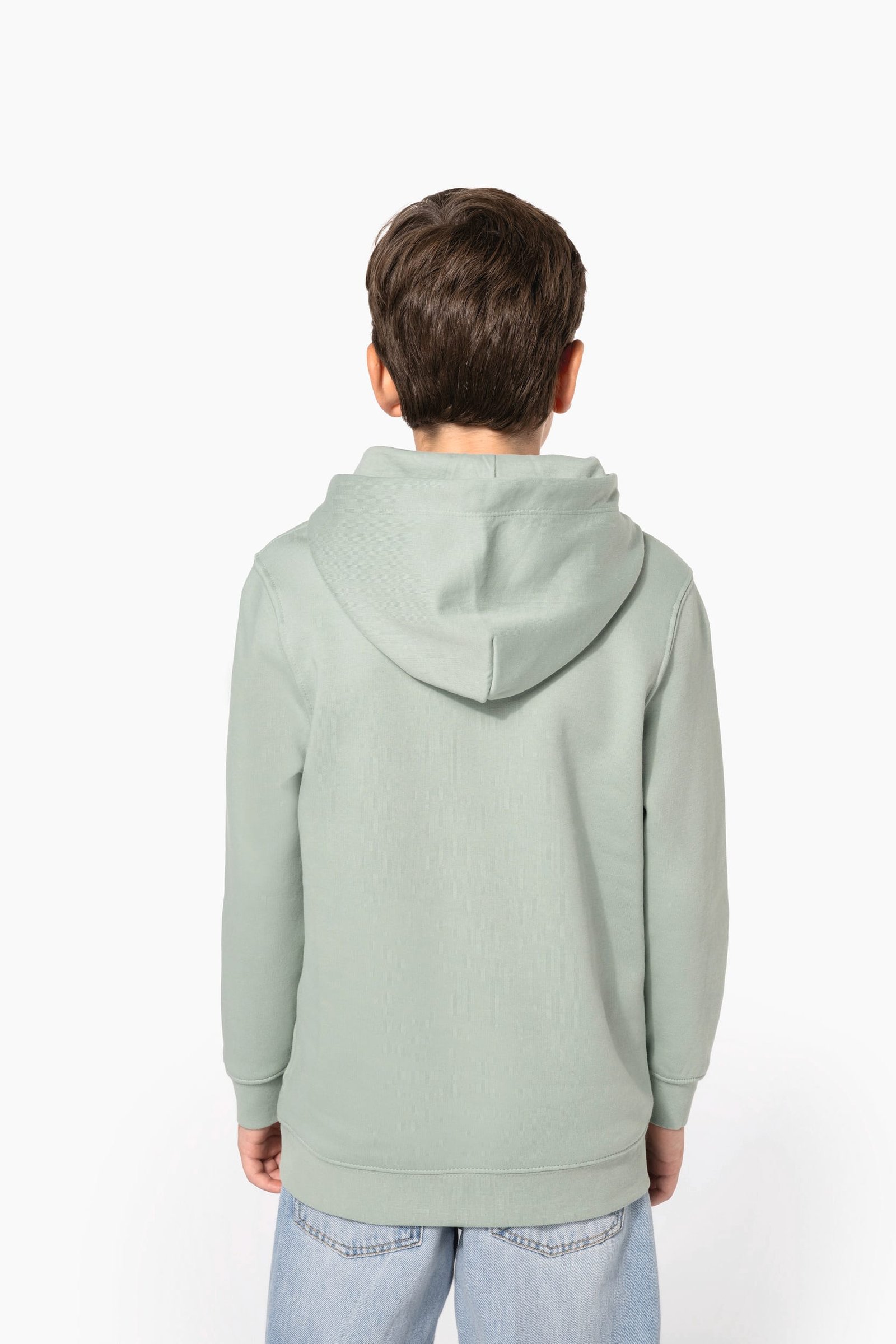 Sweat-shirt écoresponsable à capuche enfant — Photo produit