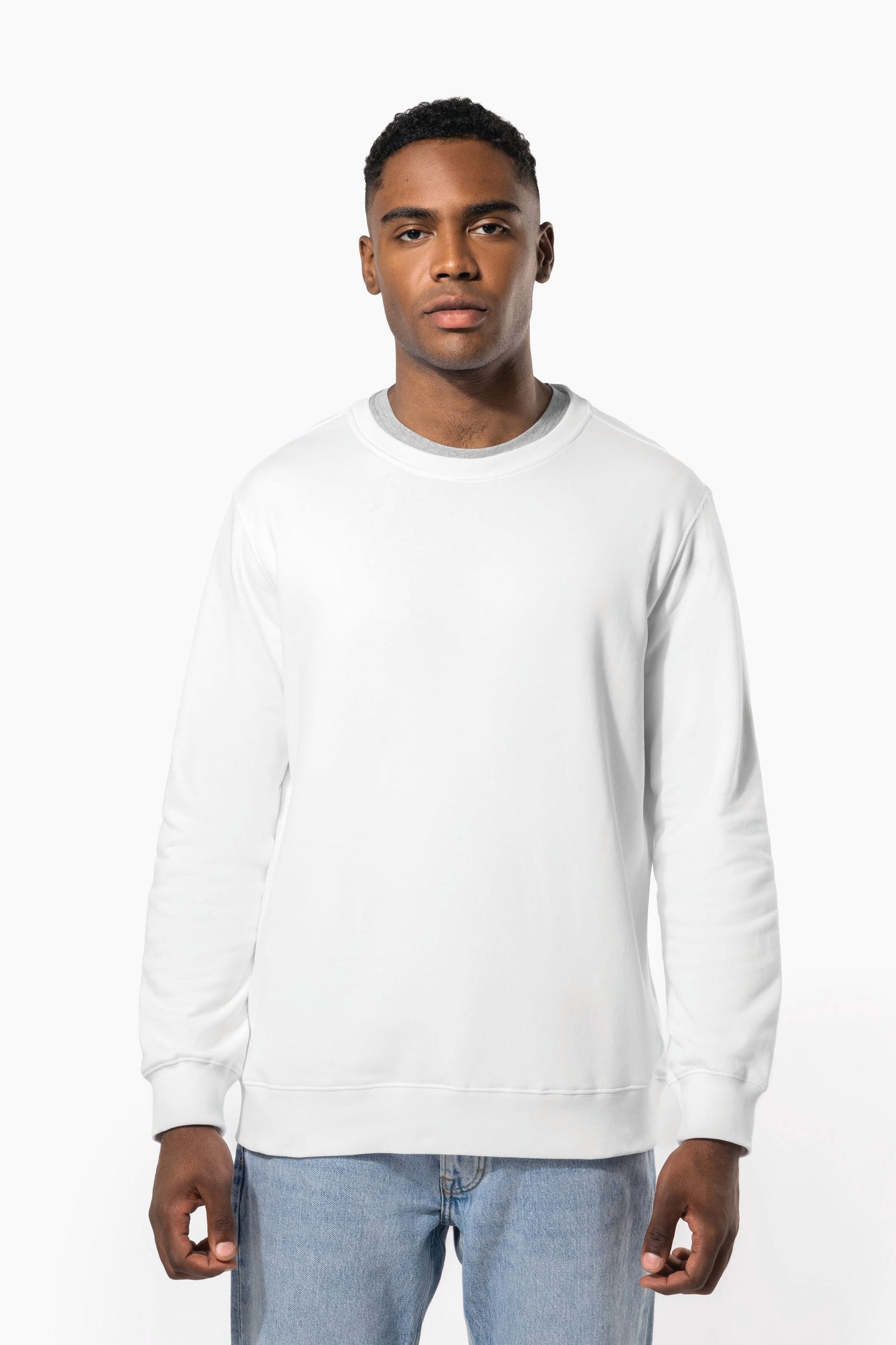 Sweat-shirt col rond 80/20 unisexe — Photo produit