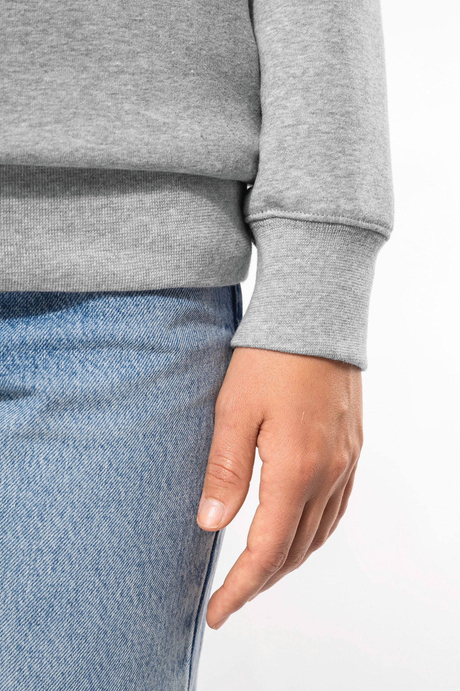 Sweat-shirt col rond 80/20 unisexe — Photo produit