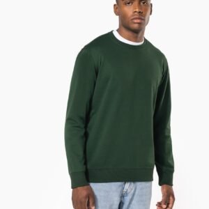 Sweat-shirt recyclé col rond unisexe — Photo produit
