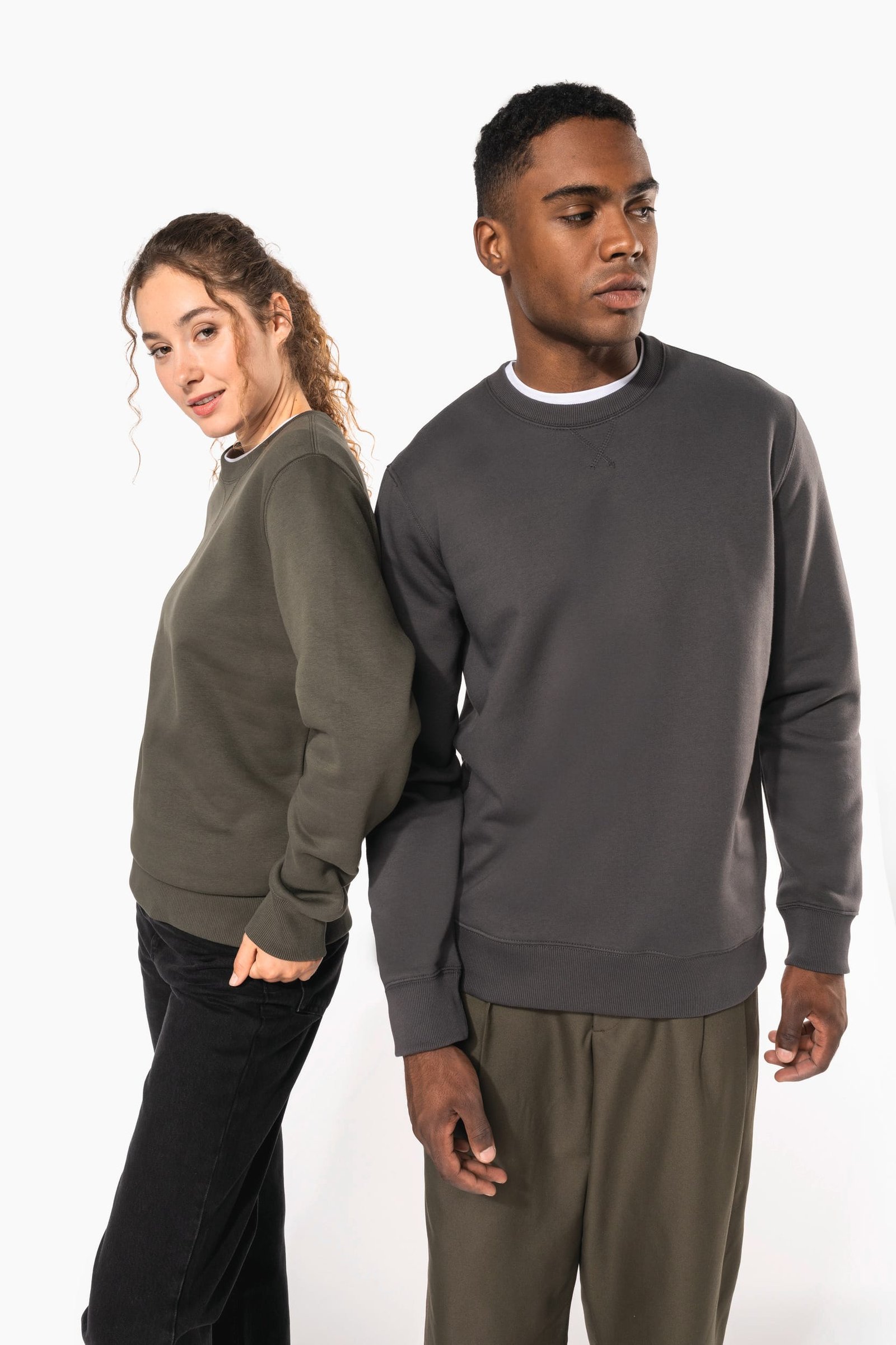 Sweat-shirt col rond unisexe — Photo produit