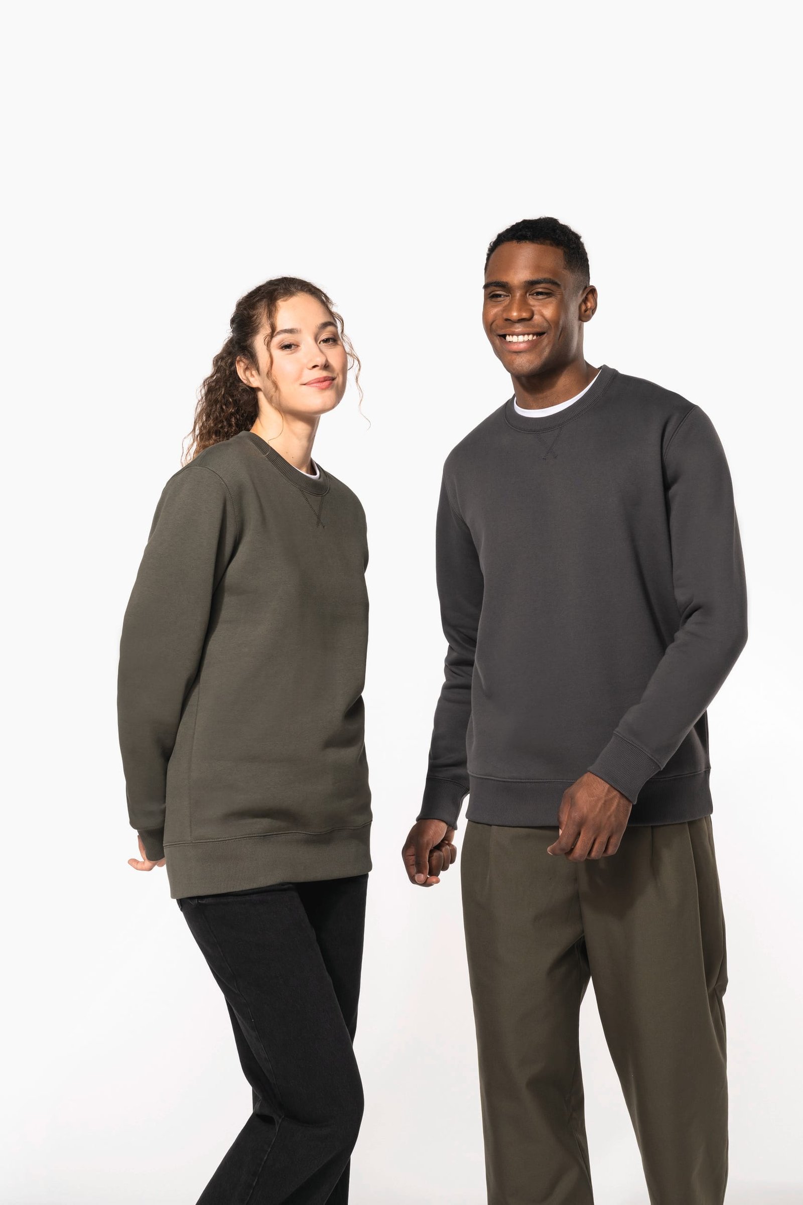 Sweat-shirt col rond unisexe — Photo produit