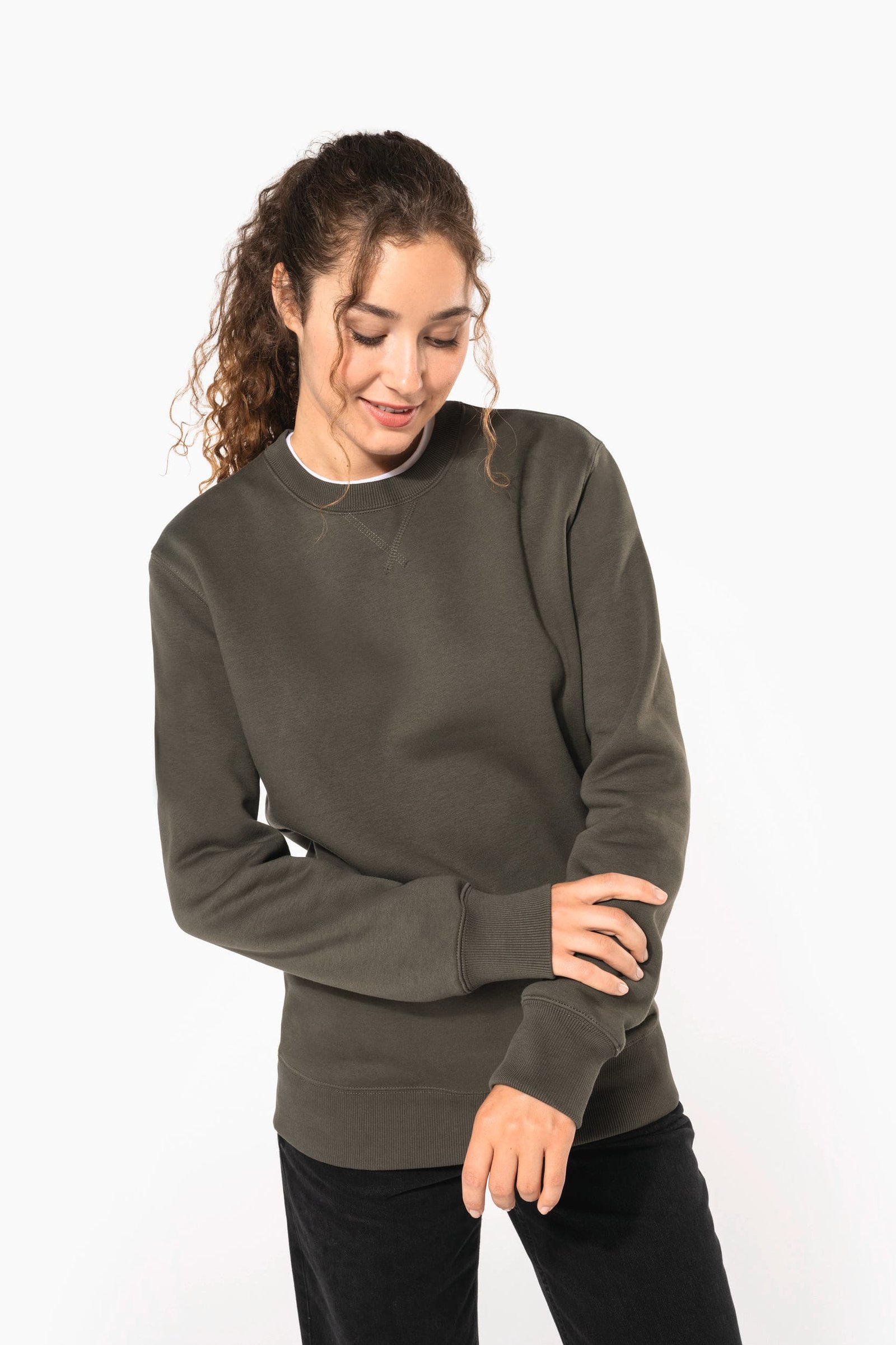 Sweat-shirt col rond unisexe — Photo produit