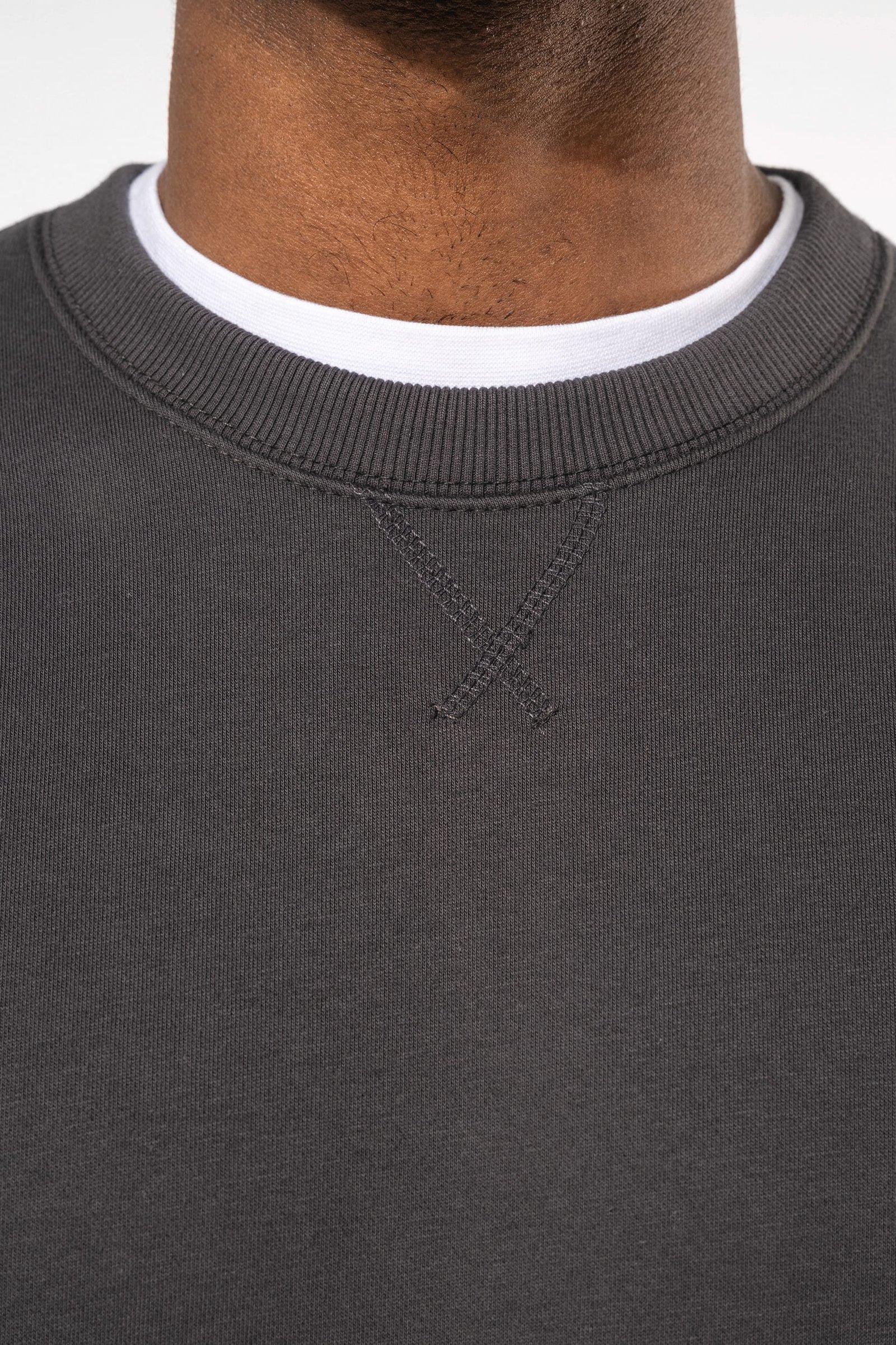 Sweat-shirt col rond unisexe — Photo produit