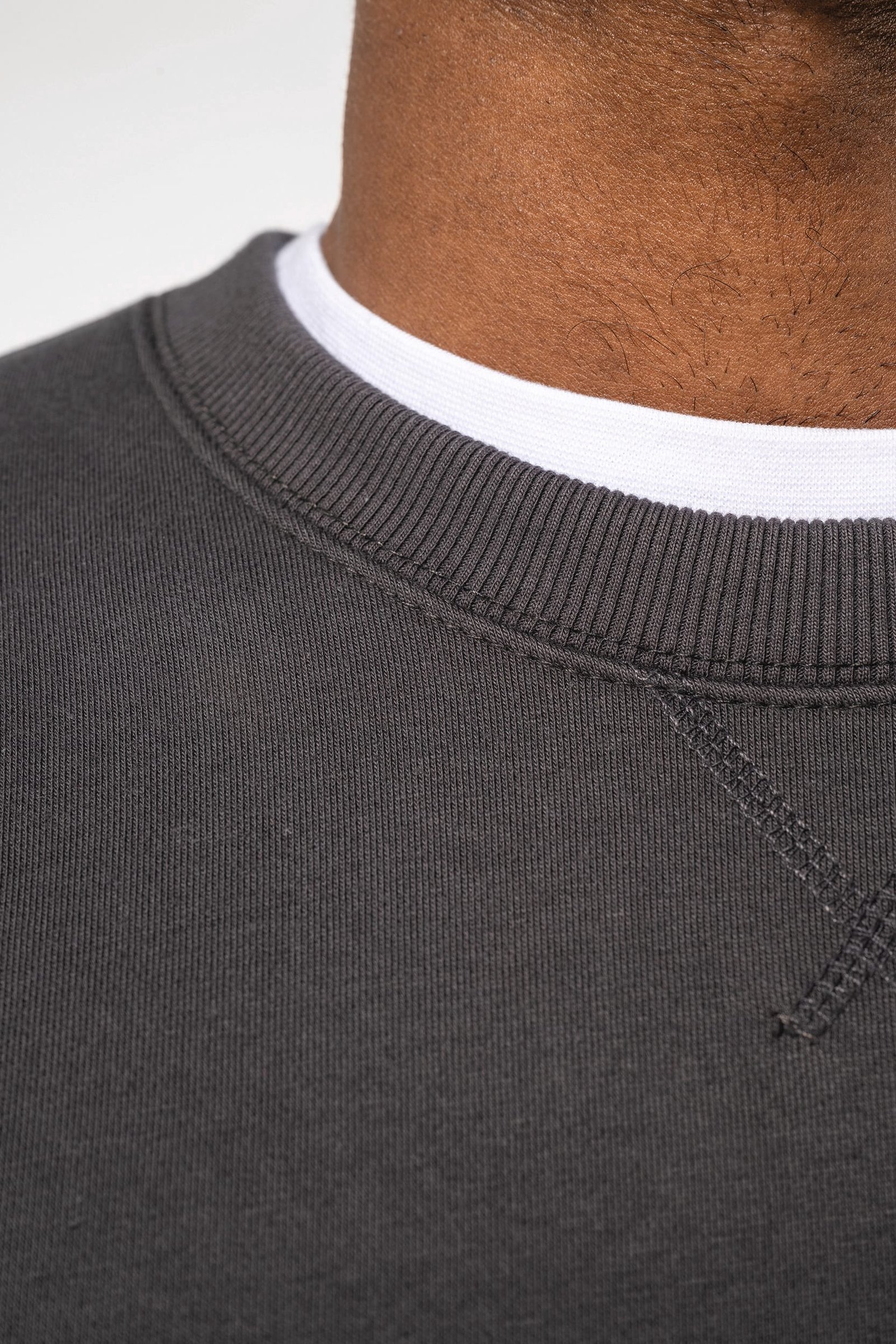 Sweat-shirt col rond unisexe — Photo produit