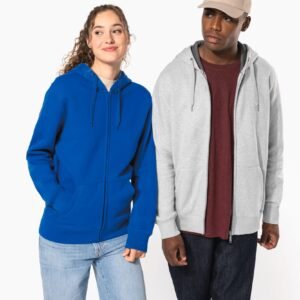 Sweat-shirt zippé capuche unisexe — Photo produit