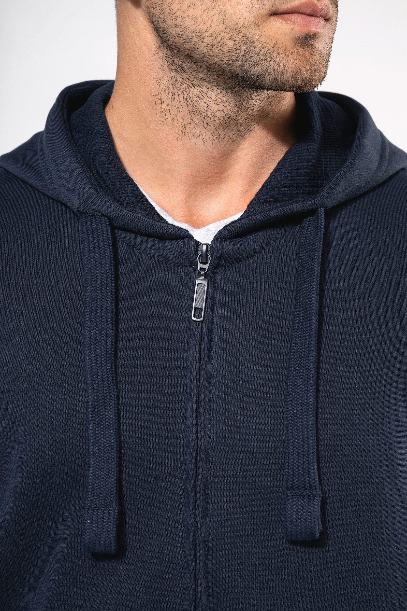 Sweat-shirt zippé capuche homme — Photo produit