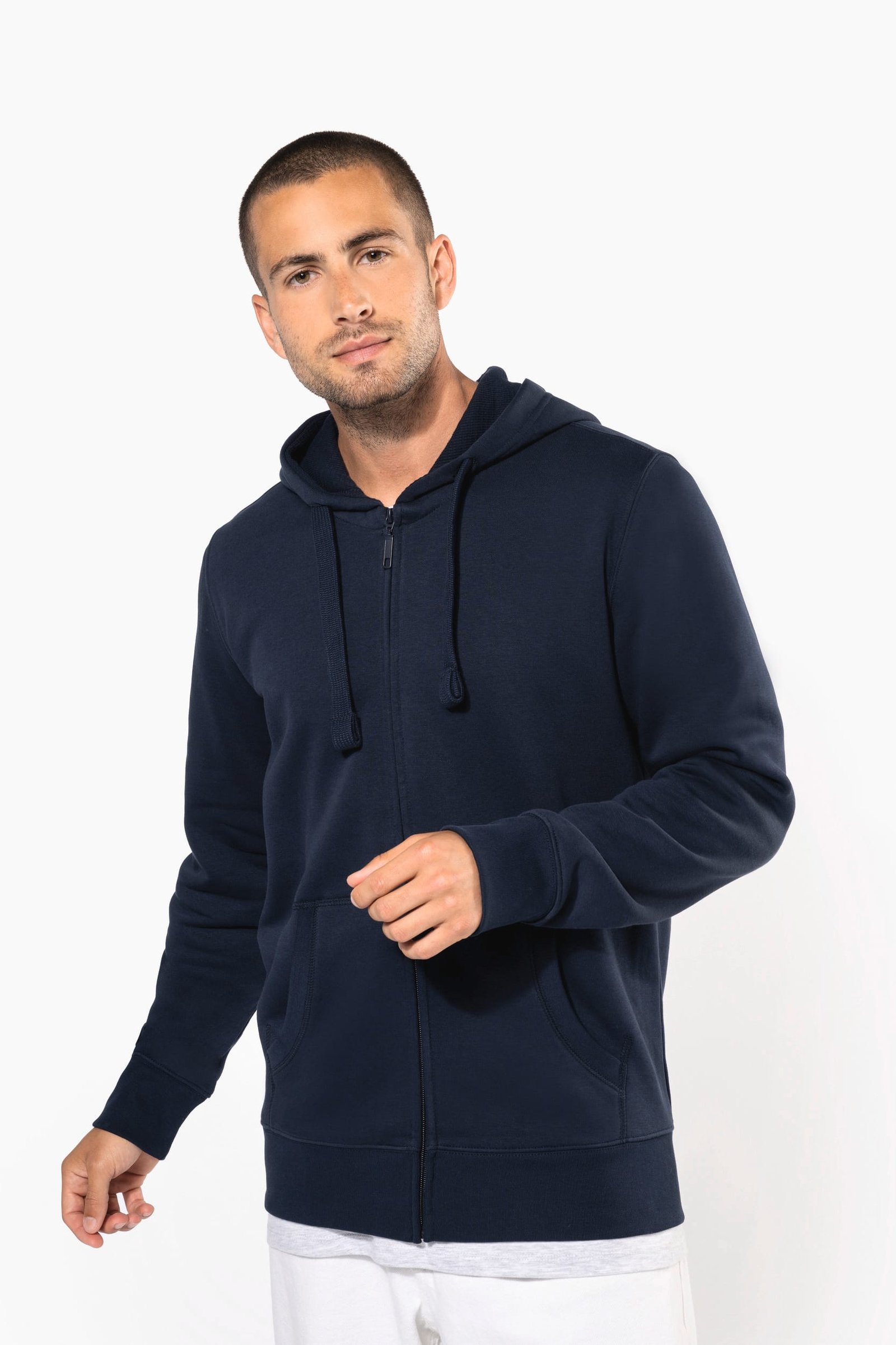 Sweat-shirt zippé capuche homme — Photo produit