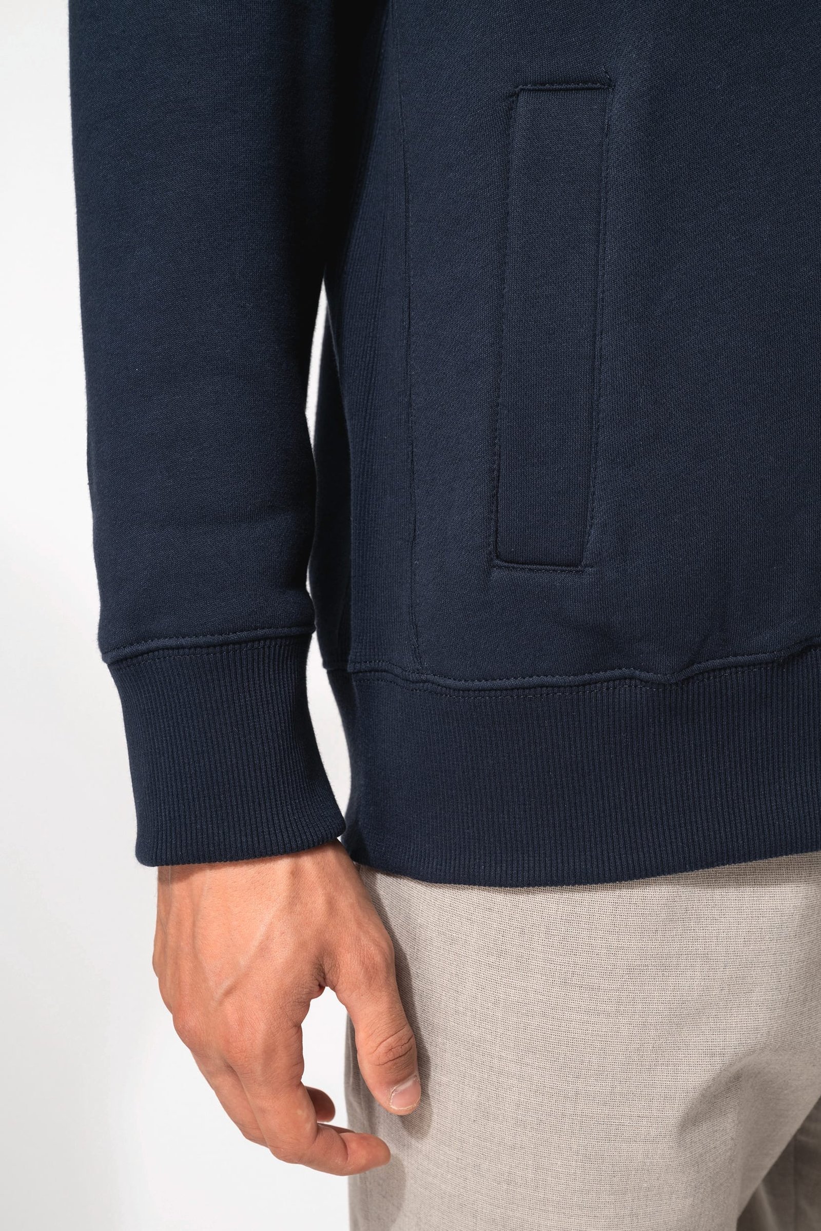 Veste molleton zippée homme — Photo produit